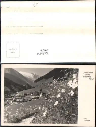 294354,Lanersbach im Zillertal Totale Bergkulisse