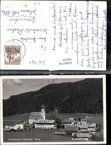 294359,Achenkirch im Achental Totale Kirche Schule