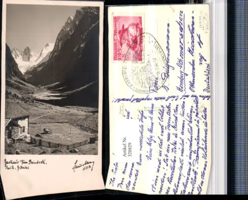328829,Gasthaus zum Steinbock in d. Floite b. Mayrhofen Bergkulisse pub Hans Hruschka 553