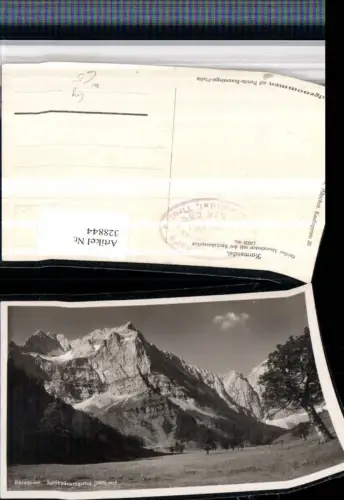 328844,Karwendel Großer Ahornboden m. Spritzkarspitze b. Eng Bergkulisse