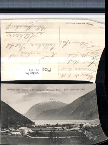 330044,Gasthaus zum Pfandler in Pertisau am Achensee geg Unütz Bergkulisse