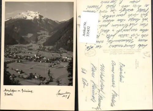 335432,Mayrhofen Totale m. Grünberg Bergkulisse pub Hans Hruschka 9
