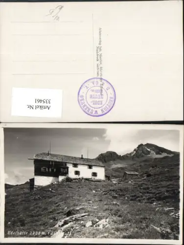 335461,Edelhütte Berghütte b. Mayrhofen im Zillertal