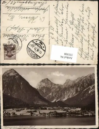 335500,Pertisau am Achensee Totale Bergkulisse