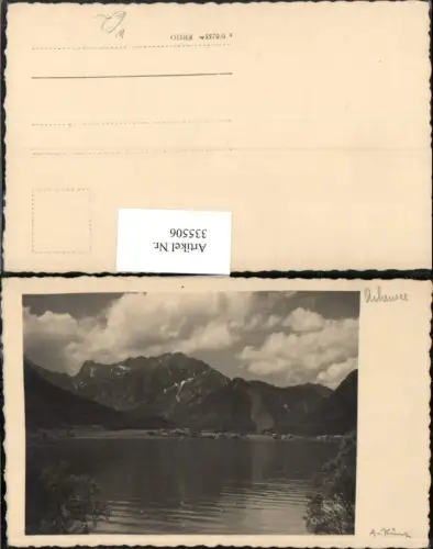 335506,Achensee See b. Pertisau Bergkulisse