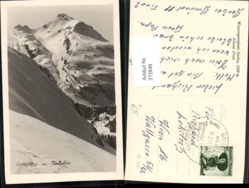 372840,Gerlos im Zillertal Seespitze u. Torhelm Bergkulisse