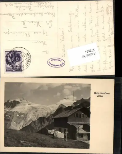372851,Tuxer-Jochhaus Berghütte b. Tux Bergkulisse