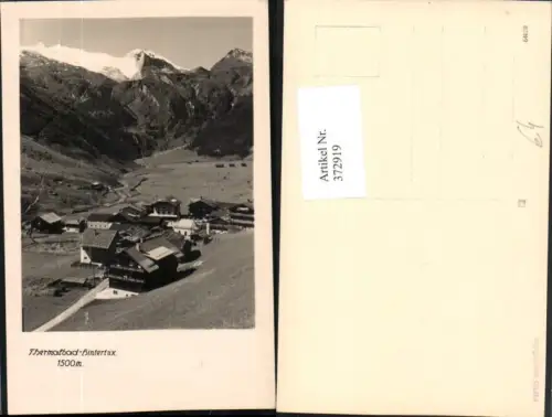 372919,Bad Hintertux Totale Bergkulisse