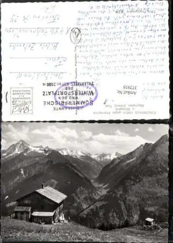 372935,Mayrhofen im Zillertal Penkenhaus Berghütte geg. Ahornspitze Bergkulisse