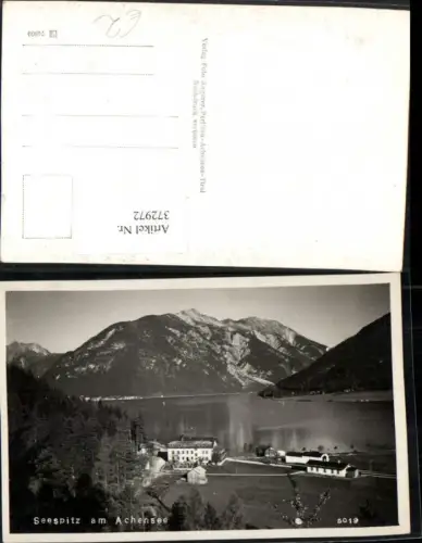 372972,Seespitz am Achensee See Bergkulisse