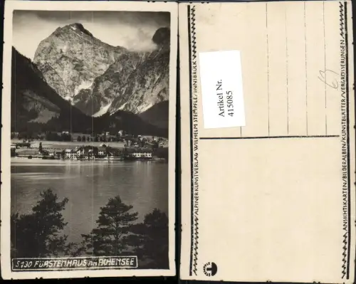 415085,Fürstenhaus am Achensee b. Pertisau Bergkulisse