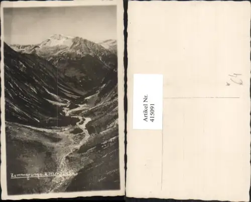 415091,Zemmgrund b. Mayrhofen m. Riffler Bergkulisse