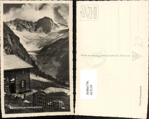 415119,Steinbockhaus Berghütte am Floitengletscher b. Mayrhofen Bergkulisse