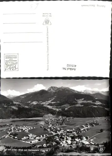 415152,Zell am Ziller Totale geg. Gerlosstein Bergkulisse