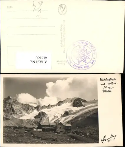 415160,Furtschaglhaus Berghütte b. Finkenberg Bergkulisse pub Hans Hruschka 903