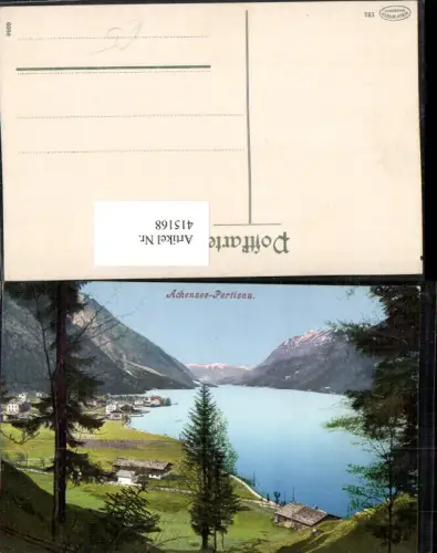 415168,Pertisau am Achensee Teilansicht See Bergkulisse