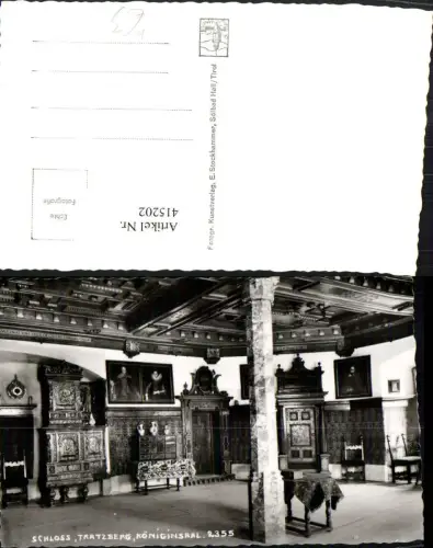 415202,Schloss Tratzberg b. Jenbach Königinsaal Innenansicht