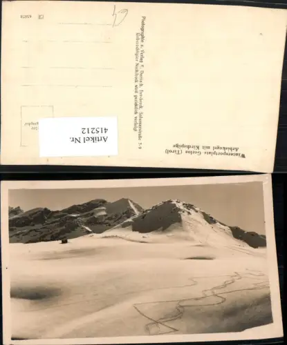 415212,Gerlos Arbiskogel m. Kirchspitze Bergkulisse