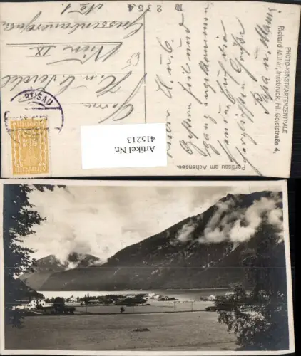 415213,Pertisau am Achensee Teilansicht Bergkulisse