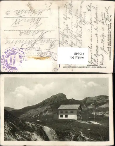 415248,Tuxerjoch-Haus Berghütte b. Tux Bergkulisse