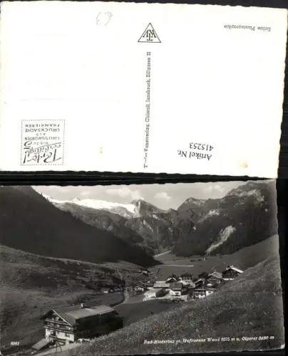 415253,Bad Hintertux Totale m. Gefrorene Wand u. Olperer Bergkulisse