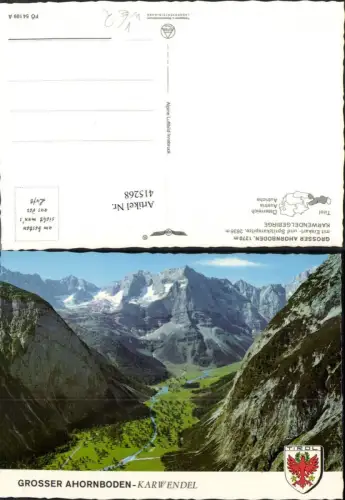 415268,Großer Ahornboden b. Eng Bergkulisse pub Alpine Luftbild 54109A