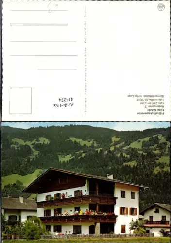 415274,Zell am Ziller Frühstückspension Elise Stöckl