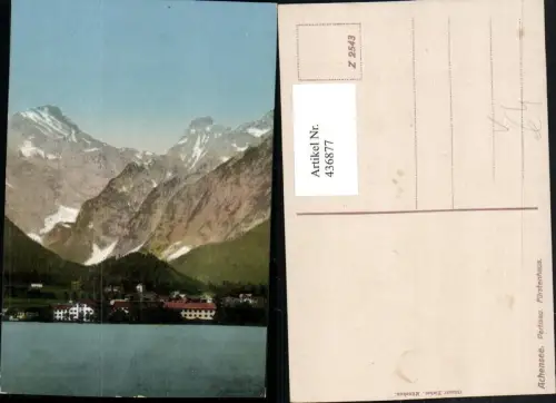 436877,Achensee See Pertisau Fürstenhaus Bergkulisse pub Ottmar Zieher 2543