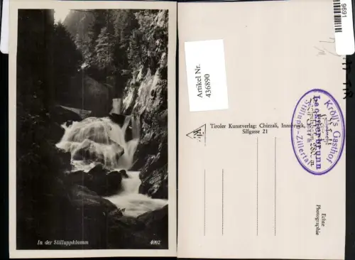 436890,Stillupklamm b. Finkenberg Wasserfall