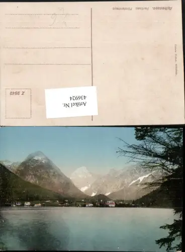 436924,Achensee Pertisau Fürstenhaus Bergkulisse pub Ottmar Zieher 2542