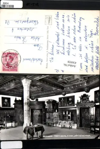 436928,Schloss Tratzberg b. Jenbach Königinzimmer Innenansicht