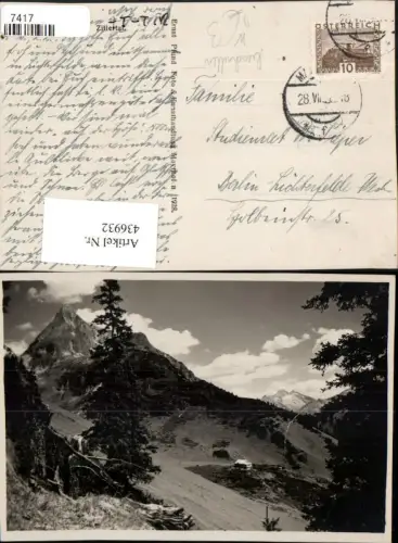 436932,Brandbergkolm im Zillertal b. Mayrhofen Bergkulisse