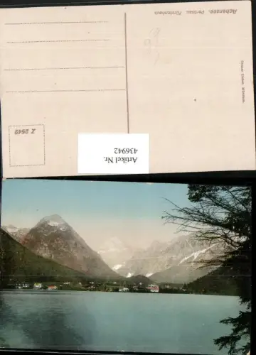 436942,Achensee Pertisau Fürstenhaus Bergkulisse pub Ottmar Zieher 2542