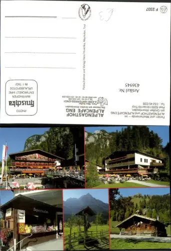 436945,Hinterriß Alpengasthof Eng am Großen Ahornboden Mehrbildkarte