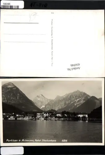 436946,Pertisau am Achensee Hotel Fürstenhaus Bergkulisse