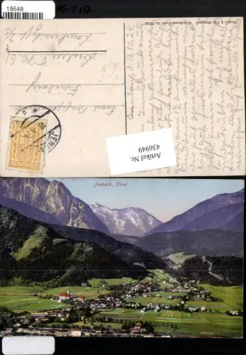 436949,Jenbach Totale Bergkulisse pub Purger e Co 10747