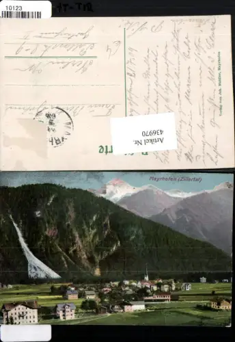 436970,Mayrhofen im Zillertal Totale Bergkulisse