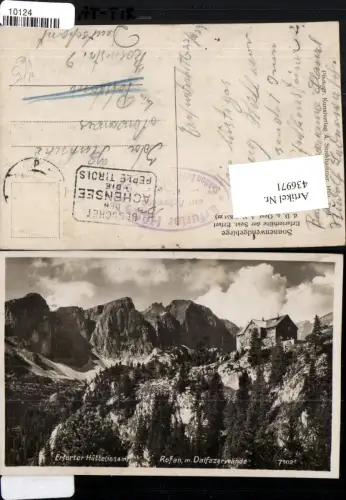 436971,Erfurter-Hütte Berghütte b. Maurach Bergkulisse pub A. Stockhammer 7102