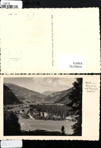 436973,Blick vom Kumbichl auf Mayrhofen Totale