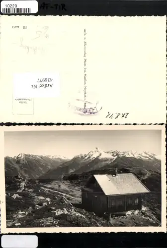 436977,Penkenhütte Berghütte b. Finkenberg Bergkulisse