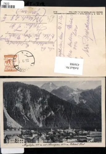 436988,Mayrhofen Totale m. Ahornspitze Bergkulisse