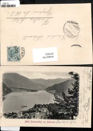 437023,Hotel Achenseehof am Achensee b. Pertisau