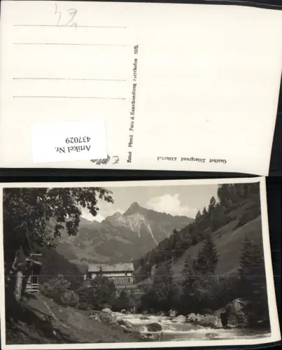 437029,Gasthof Zillergrund im Zillertal b. Mayrhofen Bergkulisse