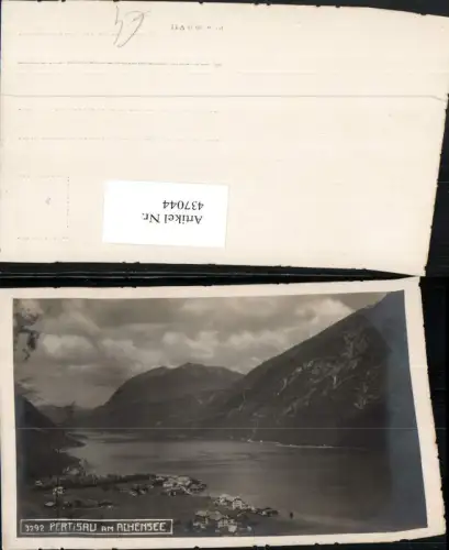 437044,Pertisau am Achensee Teilansicht See Bergkulisse