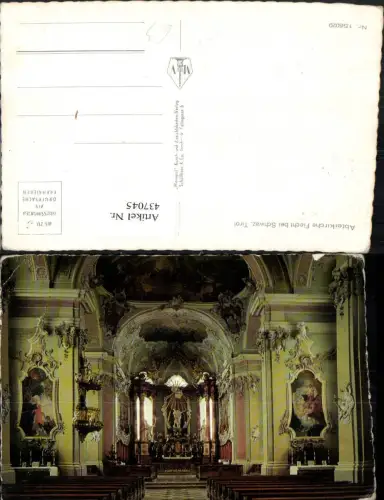 437045,Abteikirche Fiecht b. Schwaz Kirche Innenansicht