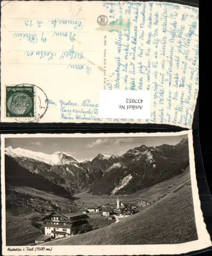437052,Hintertux in Tirol Totale Bergkulisse