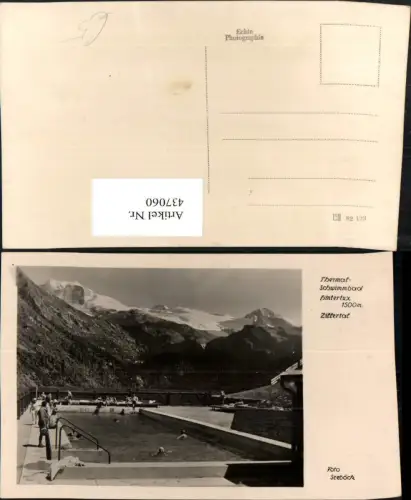 437060,Bad Hintertux Schwimmbad Freibad Bergkulisse