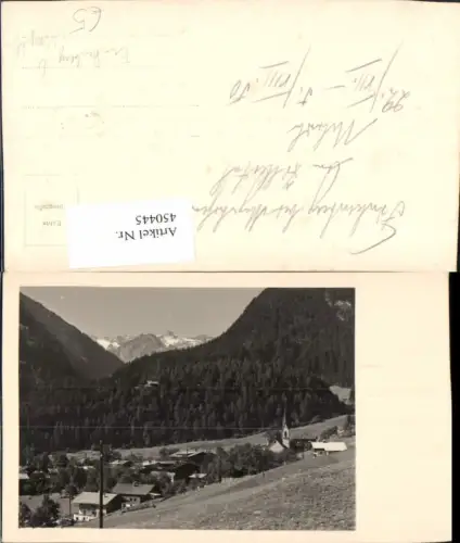 450445,Foto AK Finkenberg b. Mayrhofen Totale Bergkulisse