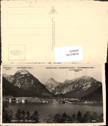 450455,Pertisau am Achensee Totale See Bergkulisse