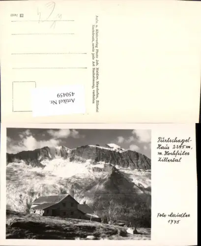 450459,Furtschagelhaus Berghütte b. Finkenberg Bergkulisse pub Maidler 1775
